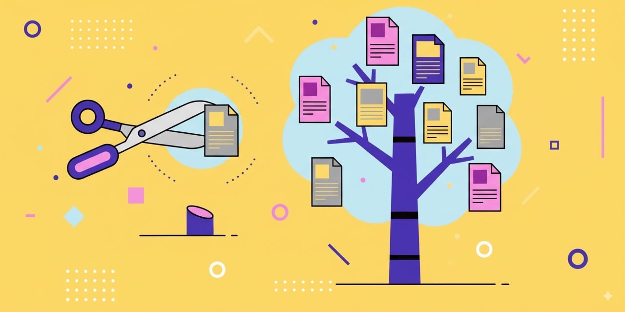 Content pruning: guida [semplice] alla eliminazione dei contenuti